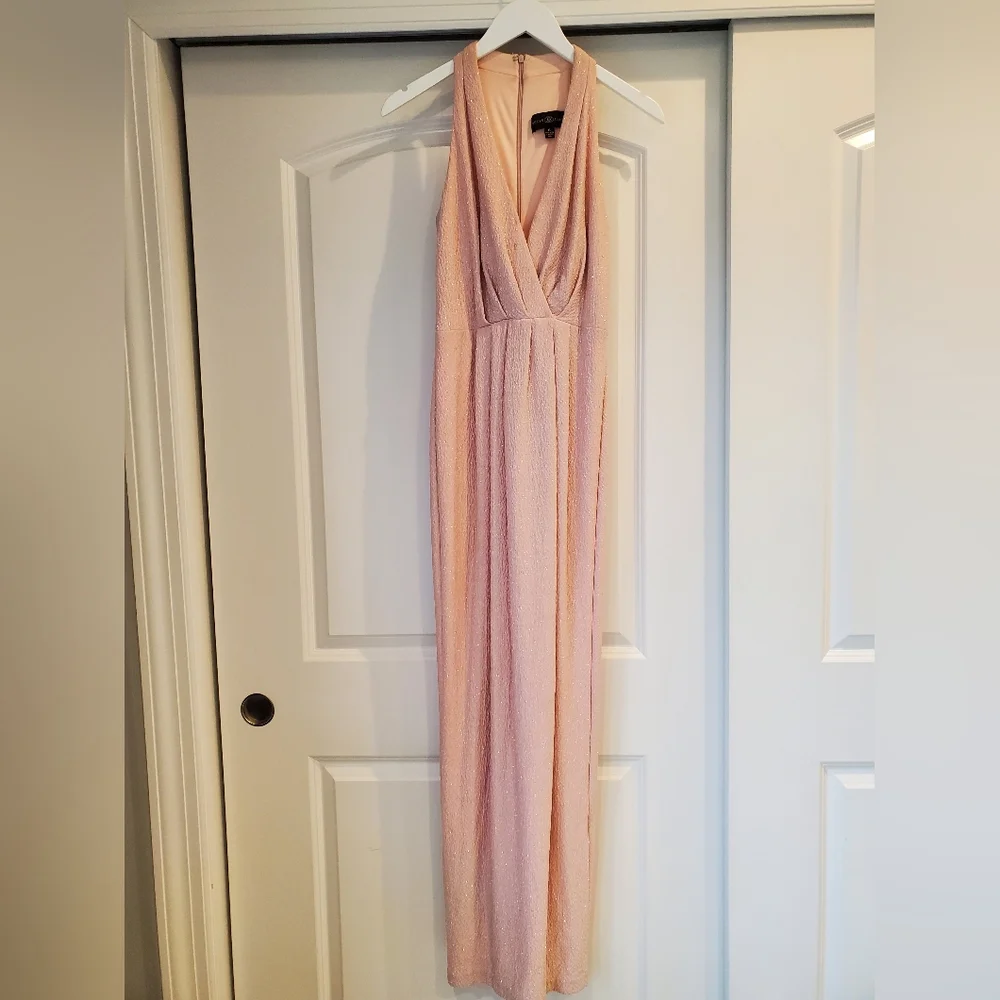 Betsy Adam's blush pink dress - Picture 2 of 7